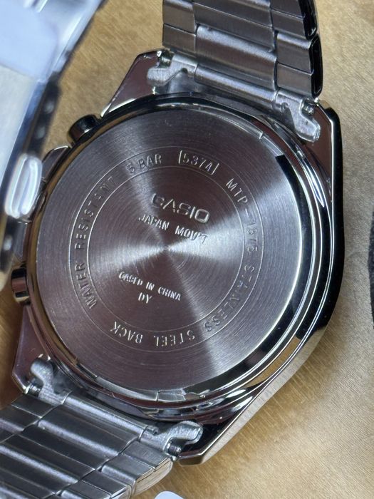 Годинник чоловічий Casio MTP-1375D-1A Оригінал Гарантія Часы мужские