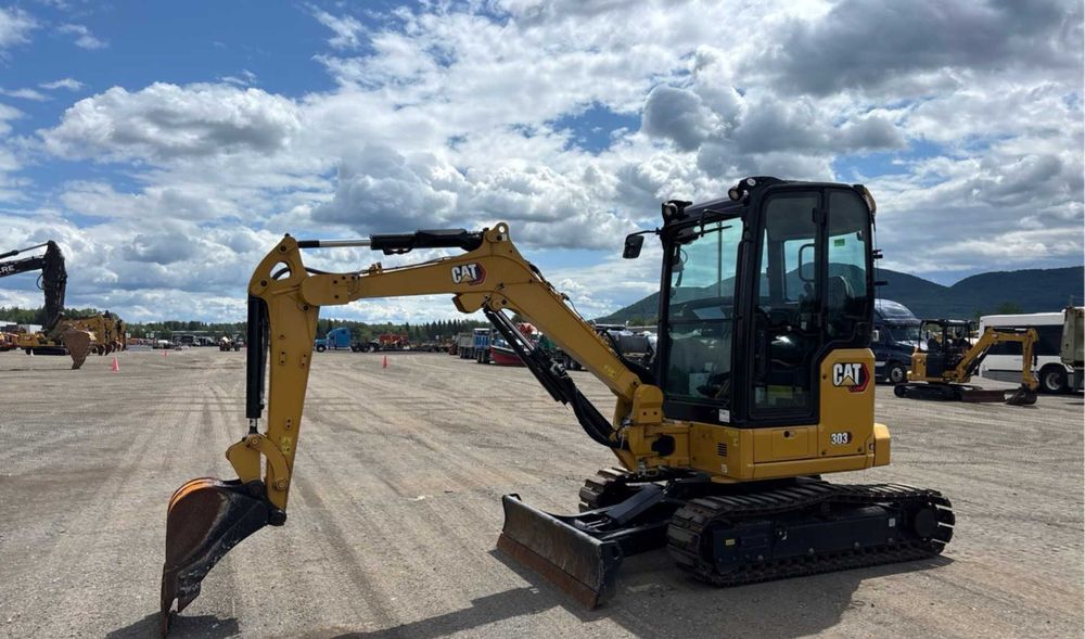Caterpillar 303 CR 2024 — 420 м/г | 3 т компактної сили | EPA + CE