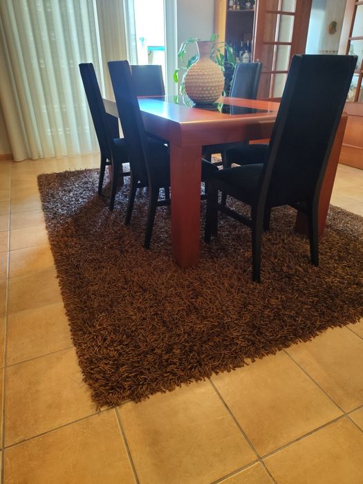 Carpete castanho 210*310