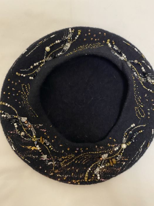 Жіночий берет handmade розпис