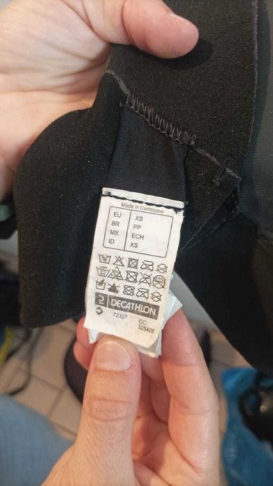 capuz gorro surf decathlon xs novo