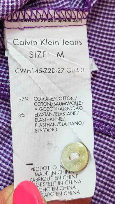 taliowana koszula Calvin Klein + PREZENT