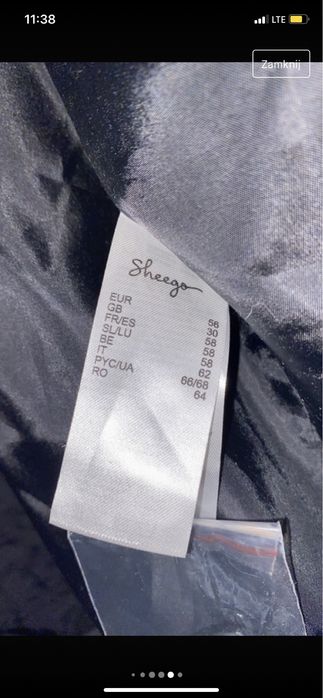 Płaszcz sheego szary