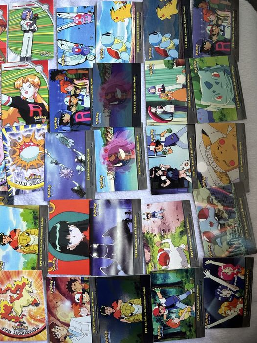 Pokemon Topps - conjunto cartas