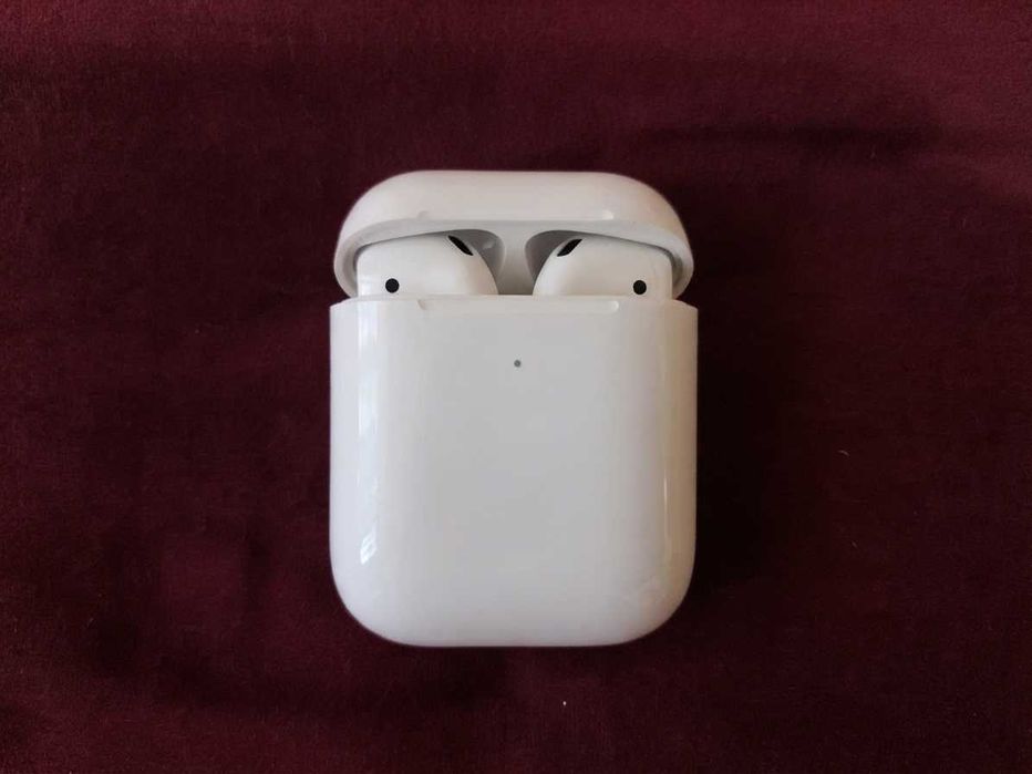 Бездротові навушники AirPods 2 Premium (Чіп Airoha Tiger) + 2 Чохли