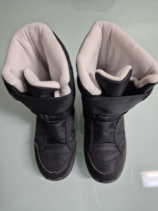 Botas Quentes Impermeáveis de Caminhada SH100 37