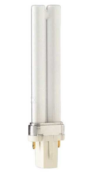 Świetlówki kompaktowe PHILIPS PL-S G23 7W/840 DULUX S 2-pin 8 sztuk