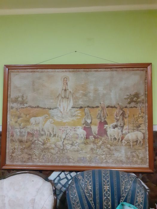 Quadro Vintage em Tapeçaria