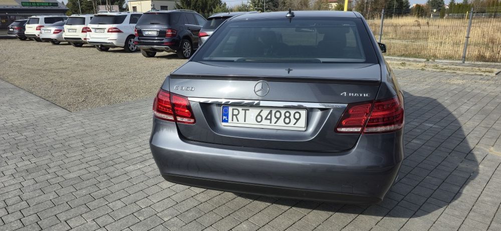 Mercedes  E  W 212 lift  350 4Matic   Okazja