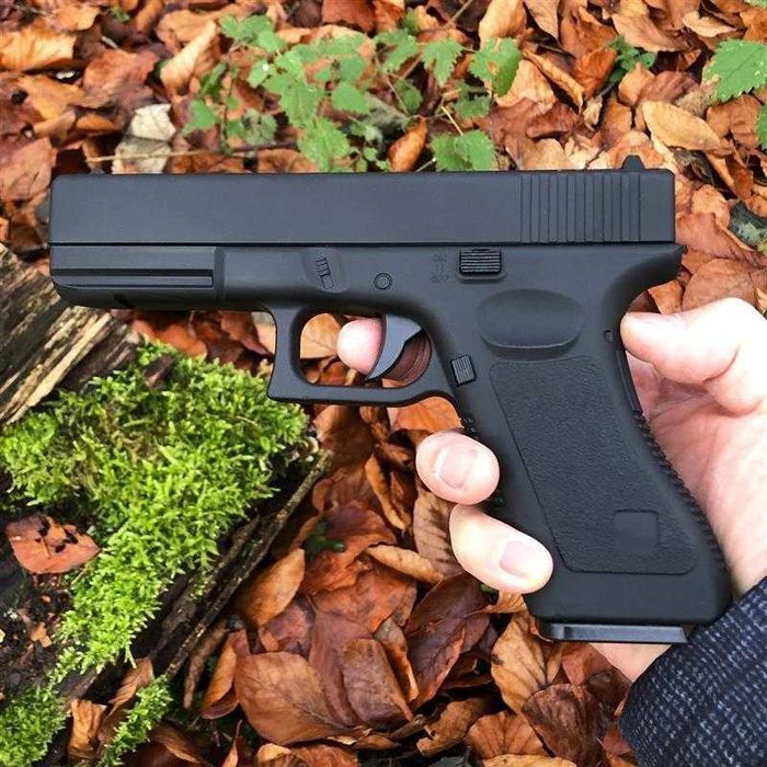 Дитячий металевий пістолет Глок 17 Glock Vigor V20 метал кульки 6 мм