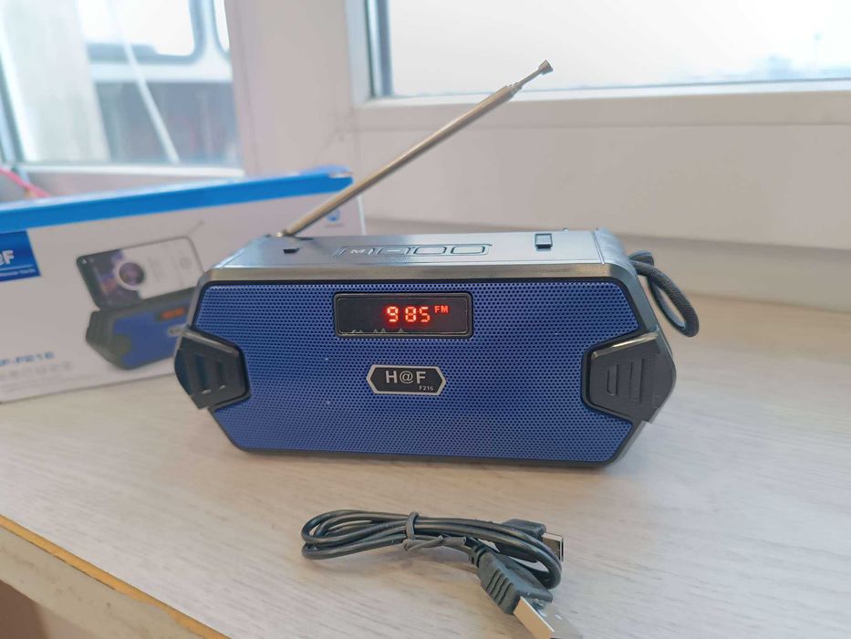 Портативна Bluetooth колонка + FM-приймач AUX TF MP3  2 вида НОВІ