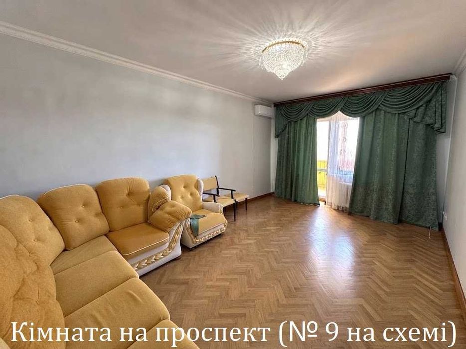 Оренда квартири, 3кімн, Валерія Лобановського просп., 9/1 Севастопольська площа Без Комісії, 100% захист від авіаударів, закритий двір, свіжий ремонт