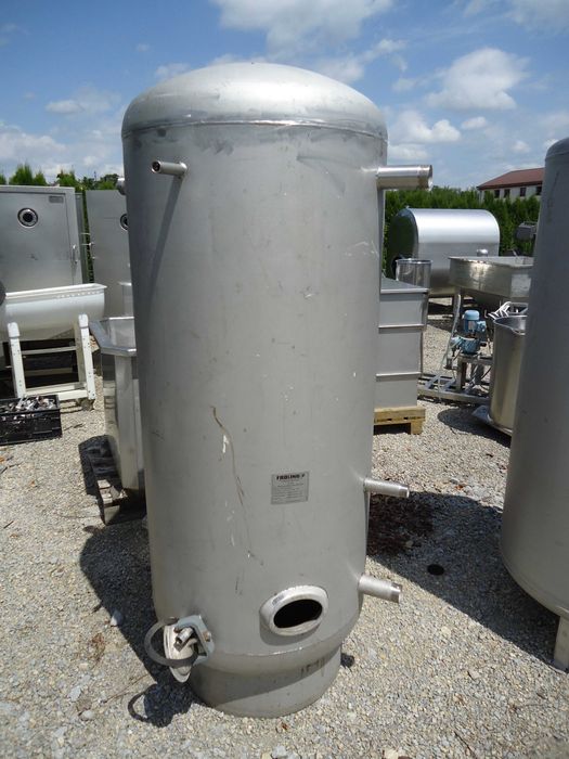 Zbiornik bufor hydrofor 750L nierdzewny stojący ciśnieniowy 10 bar ko