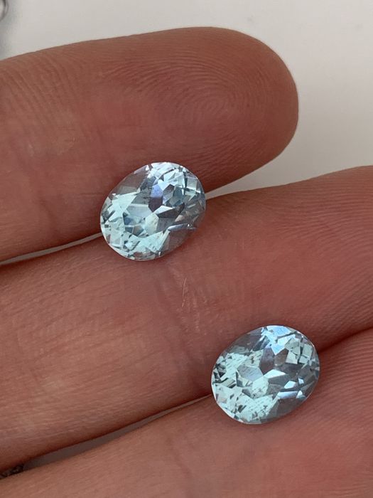 Пара Топазів 5,0 ct!