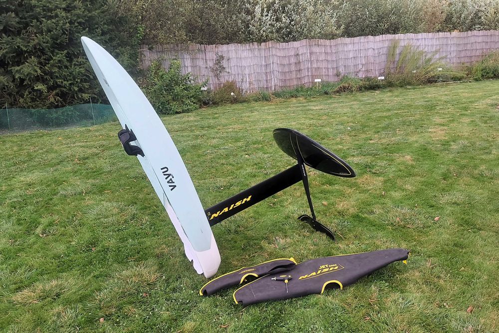 Deska wingfoil Vayu Fly 110 + foil Naish + maszt 75 KOMPLETNY ZESTAW