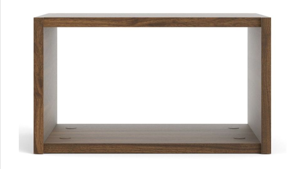 Prateleira TVILUM Roomers Nogueira (43.6 x 25.8 x 25 cm)