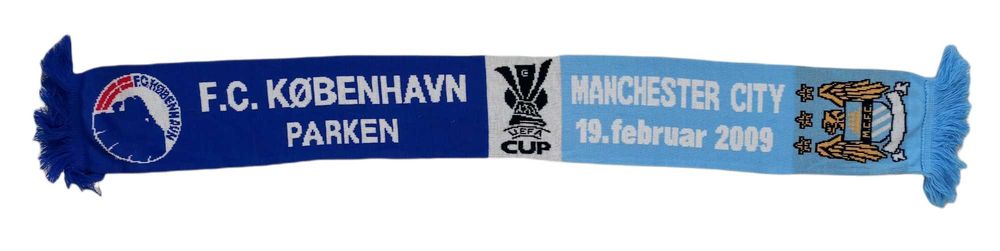 Szalik Manchester City v. FC Kopenhaga, stan bardzo dobry