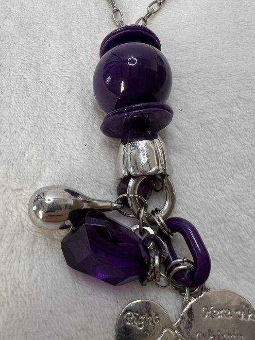 Naszyjnik aesthetic glamour glam elegancki długi serce 25