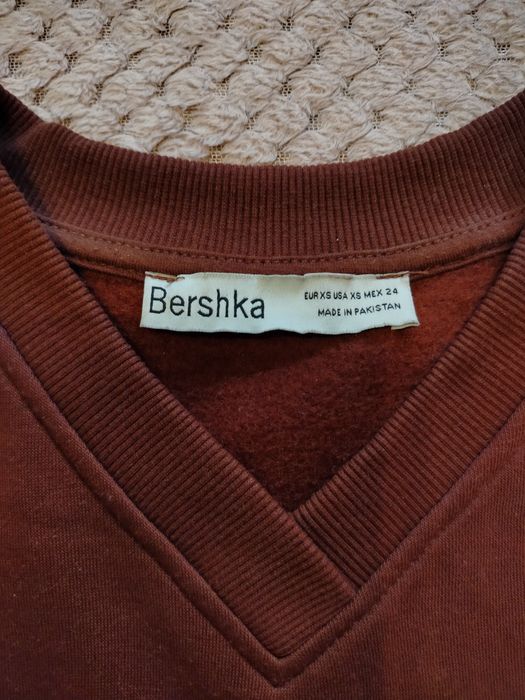 Bluza brązowa BERSHKA Roz.XS
