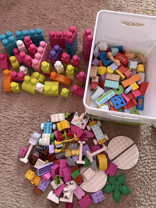 Klocki lego dewniane duze klocki dla dziecka mix