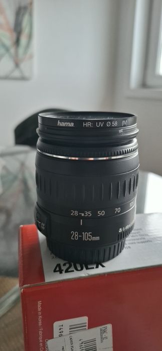 Lente canon zoom 28-105 como nova