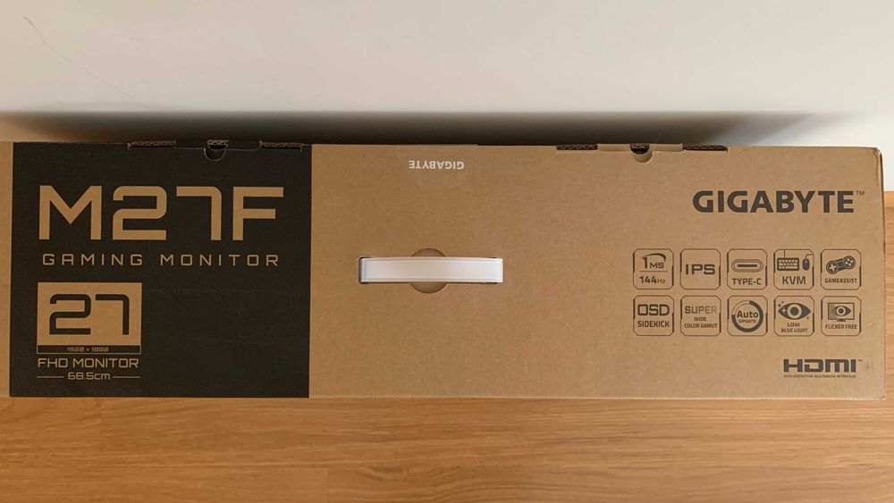 Monitor Gaming Gigabyte (novo e selado)