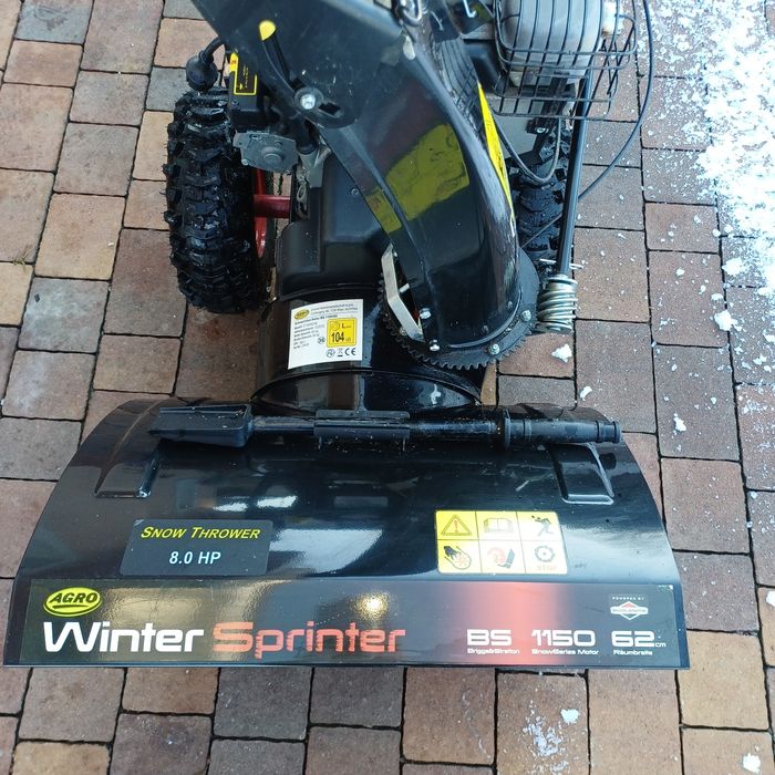 Odśnieżarka Wirnikowa Winter Sprinter 8Km jak nowa Toporzysko • OLX.pl