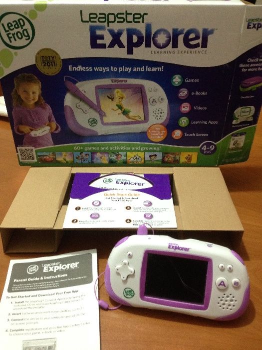 Leap Frog Explorer - Para aprender inglês (Nova)64584409498754124