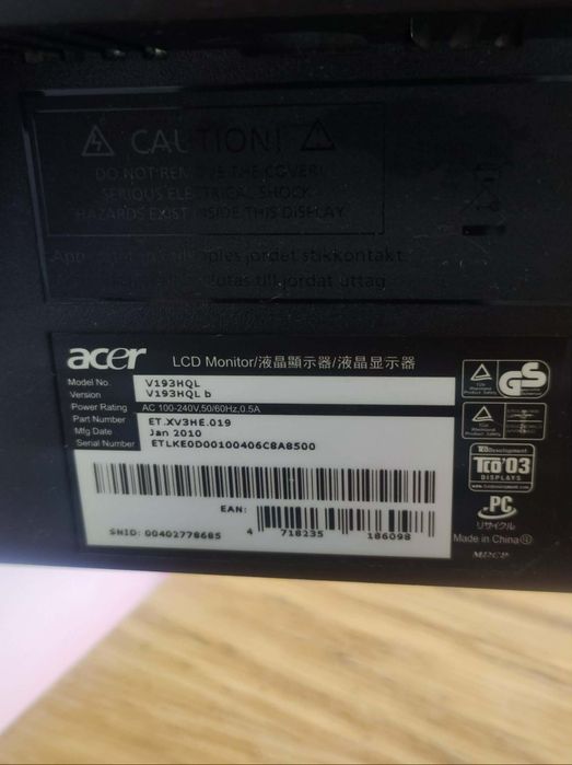 Monitor do komputera