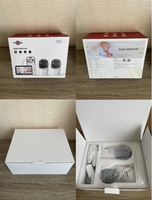 Відеоняня PARIS RHÔNE Split-Screen з 2-ма камерами