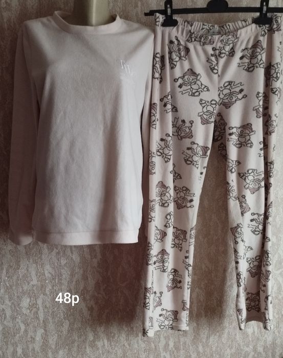 Теплые пижамы и одежда для дома S,M-L,XL