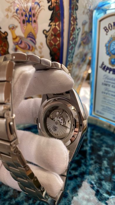 Чоловічий механічний годинник Benyar Automatic 10 BAR