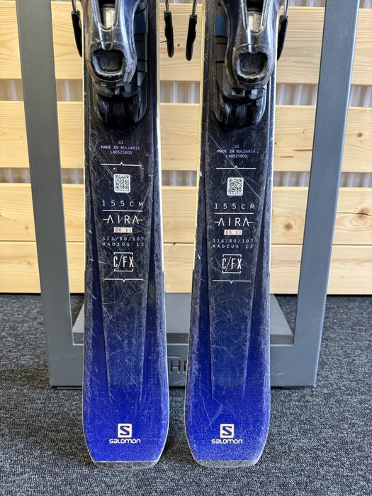 Narty ladies allmountain SALOMON AIRA 80 TI 155cm rocker C/FX CORK