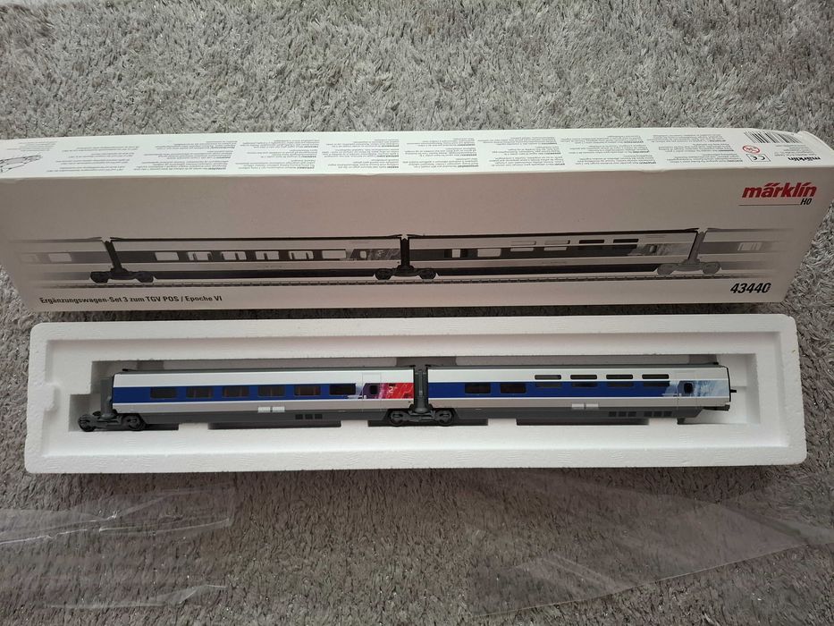 Marklin 43440 - TGV POS - Conjunto de 2 vagões complementares