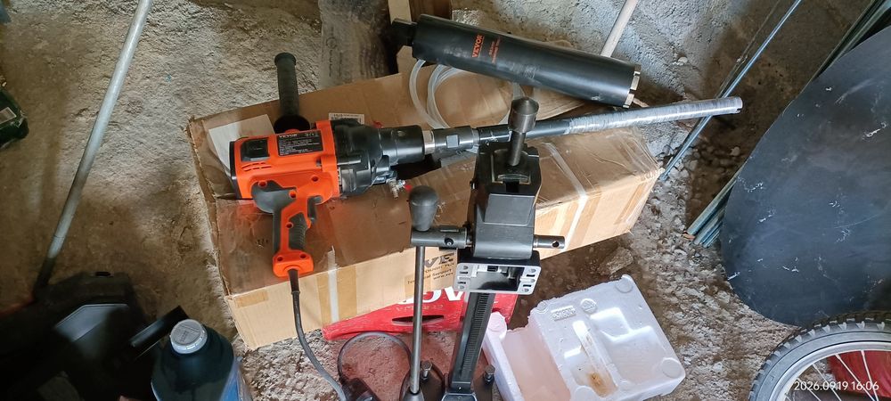 Aluguer de Caroteadora  – Furar Betão e Pedra