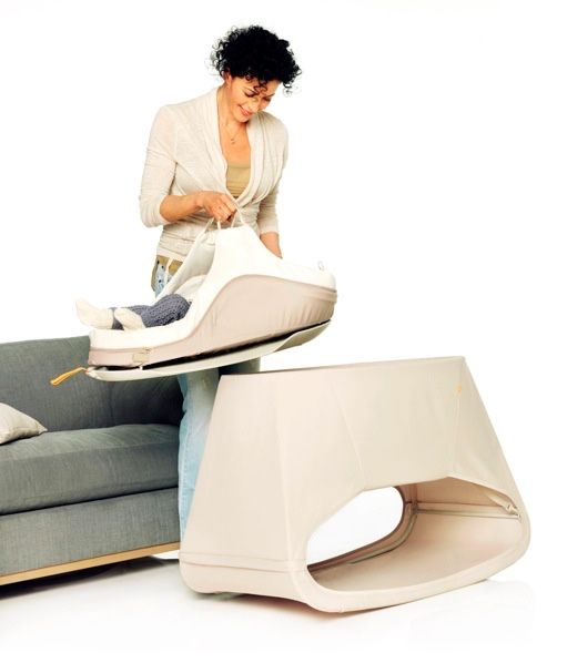Шезлонг переноска для немовлят stokke bounce