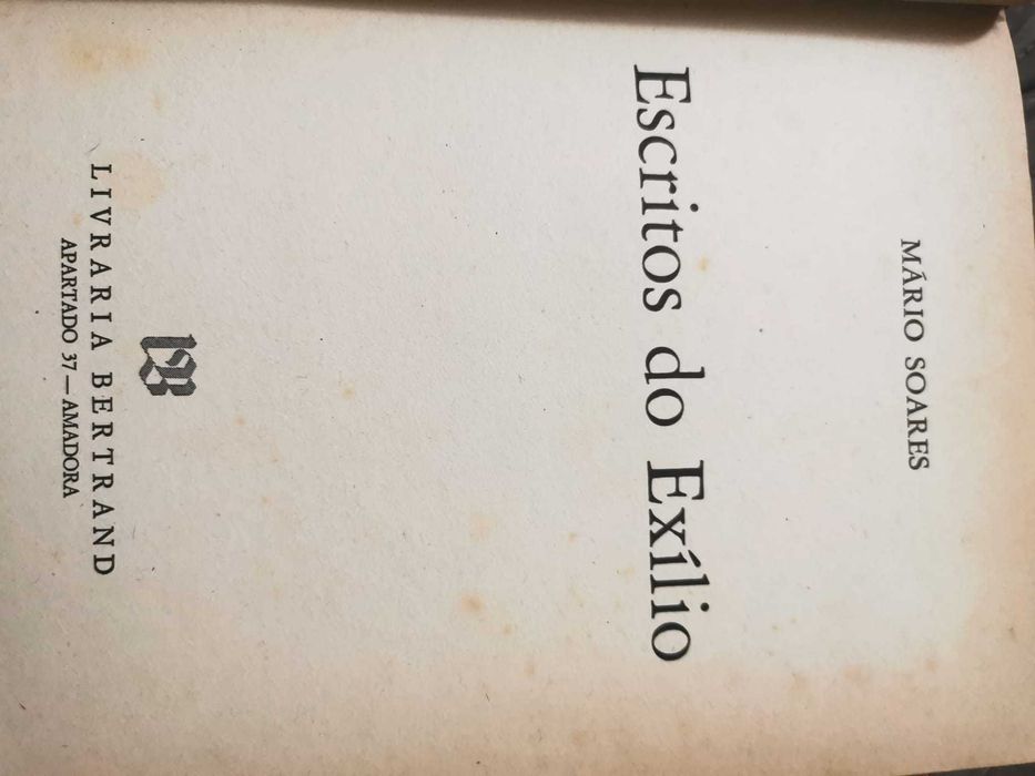 Escritos de Exílio - Mário Soares