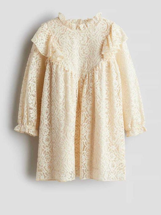 Святкова сукня з мережива H&M HM 92 98 104 110 116 122
