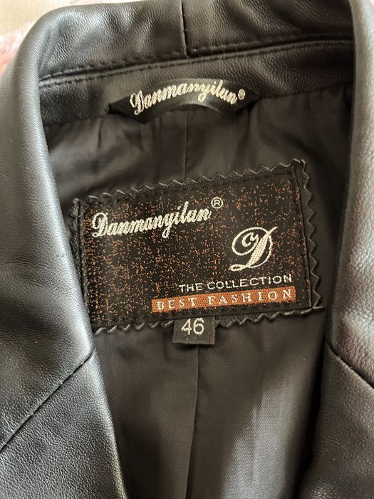 Шкіряний піджак