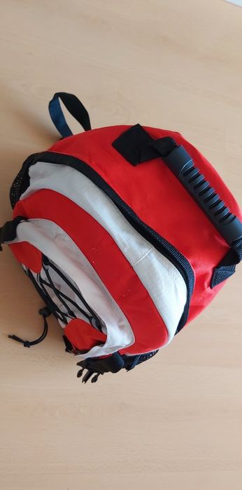 Mochila " Vermelho e Preto "