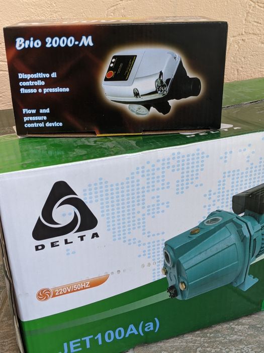 Насос + автоматика. Комплект для водопостачання. Насосна станція