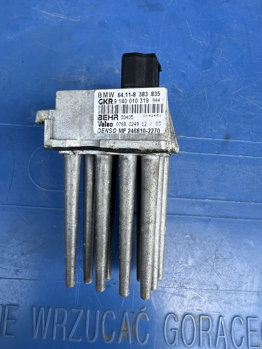 Jeż rezystor dmuchawy bmw e46