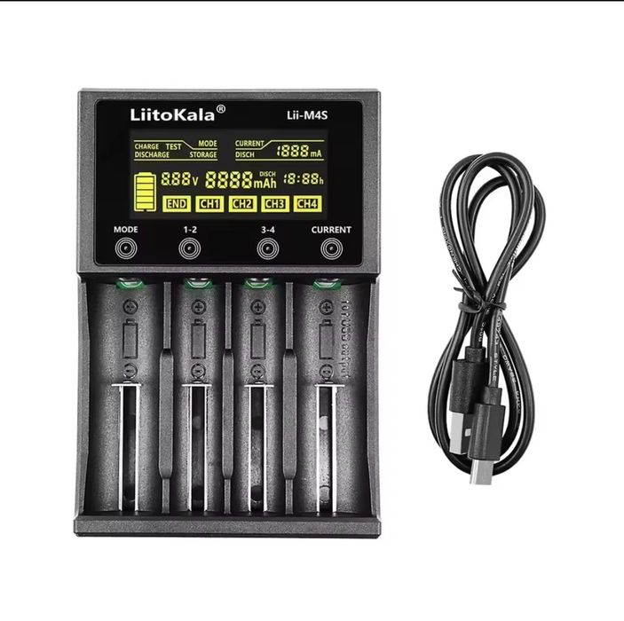 Liitokala Lii-M4S Lii M4S зарядне 18650