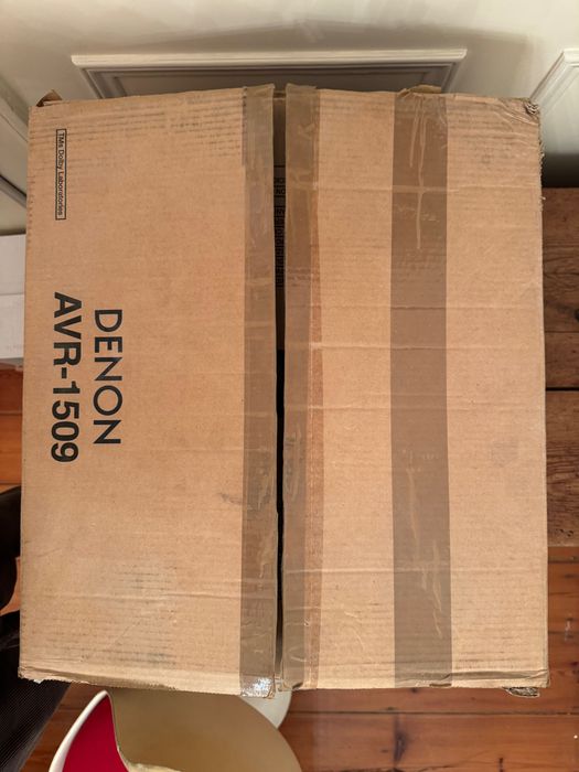 Denon AVR-1509 com comando, caixa original – HDMI OUT intermitente
