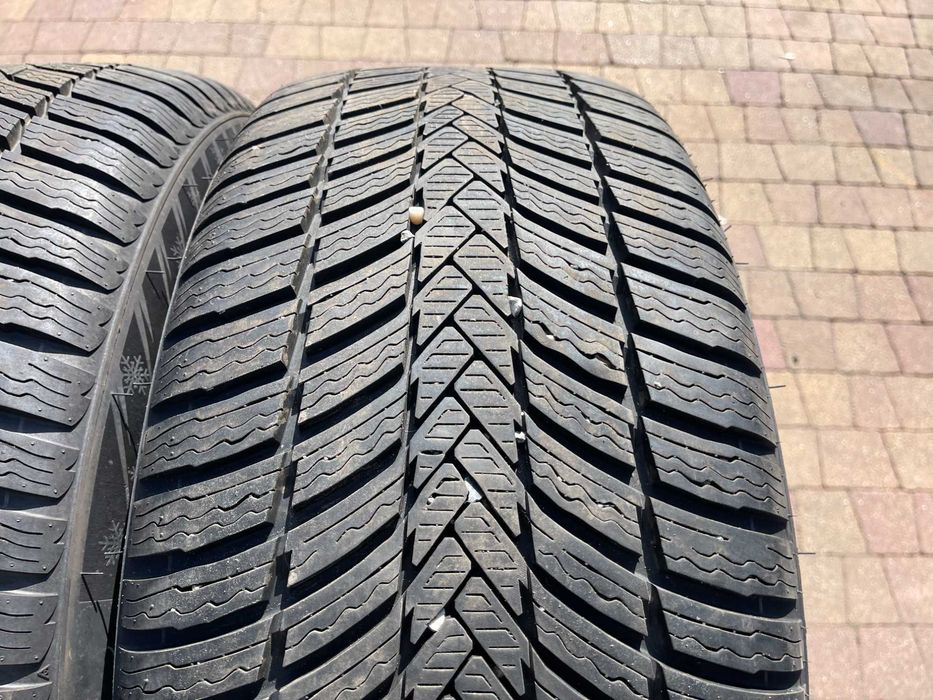 4057. Koła zimowe Audi Q7 4L oryginał 275/45/20 opony 2025r 8mm