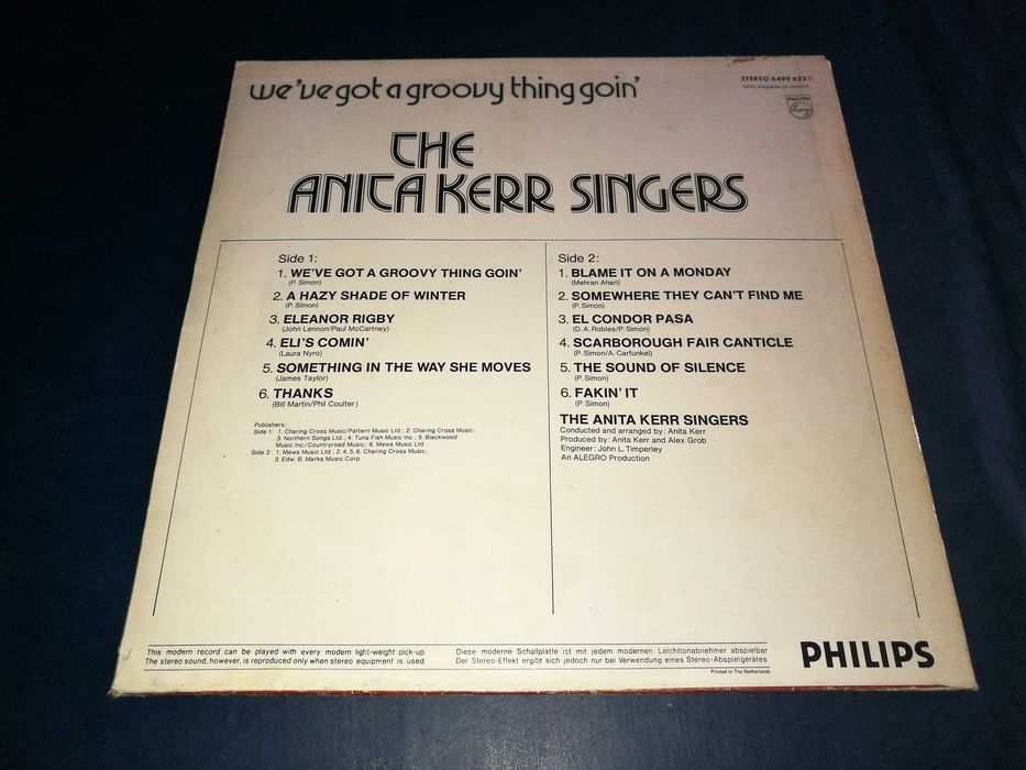 Anita Kerr Singers - We've Got A Groovy Think Going LP