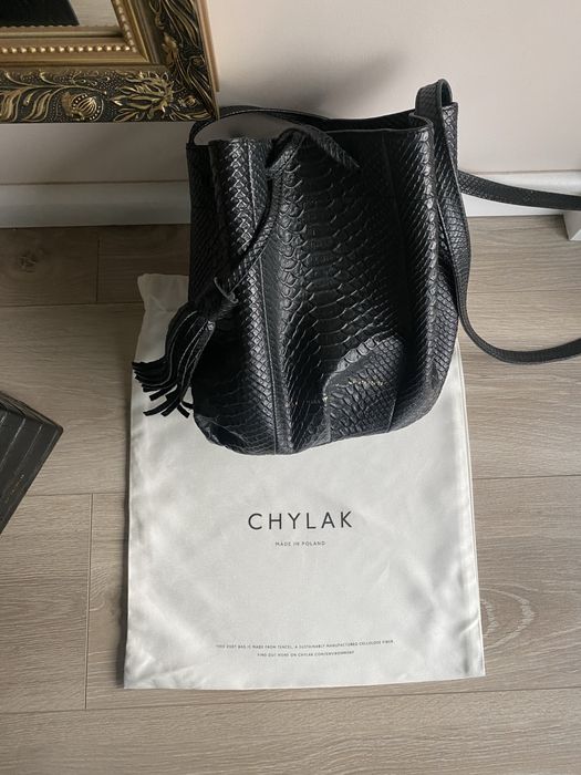 Torebka chykak worek czarna