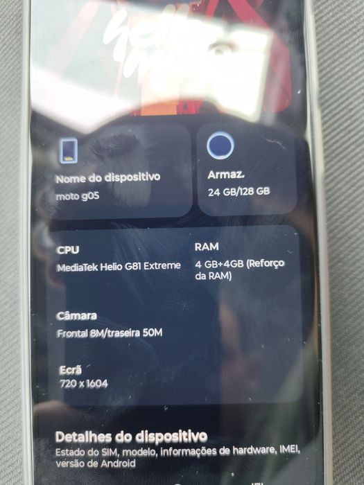 Motorola moto G05