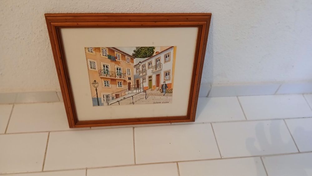 Quadro decorativo lisboa alfama.