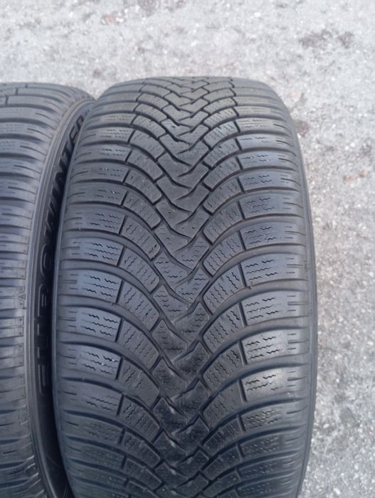 2szt zima  Falken eurowinter 245/45/18 100V XL  guma 8mm